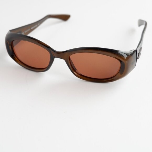 Authentic Preowned Gucci Brown Acetate Square Frame Sunglasses - Picture 4 of 8